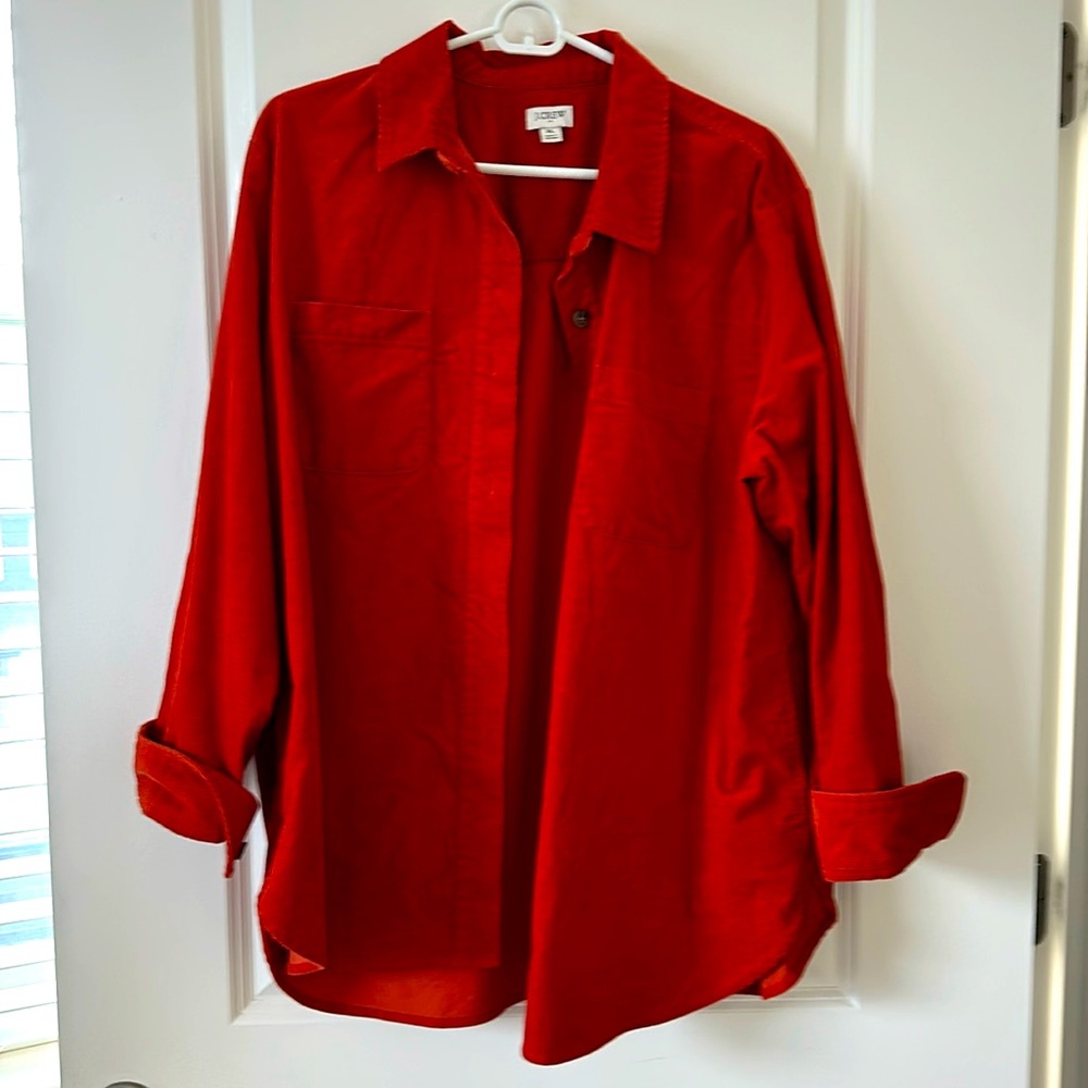 JCrew Corduroy Shacket XL